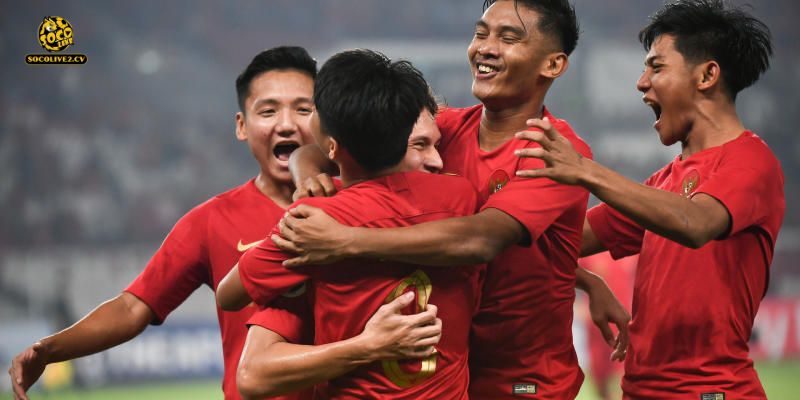 Đội hình Indonesia hừng hực khí thế quyết tâm đánh bại Campuchia trên sân nhà Pakansari